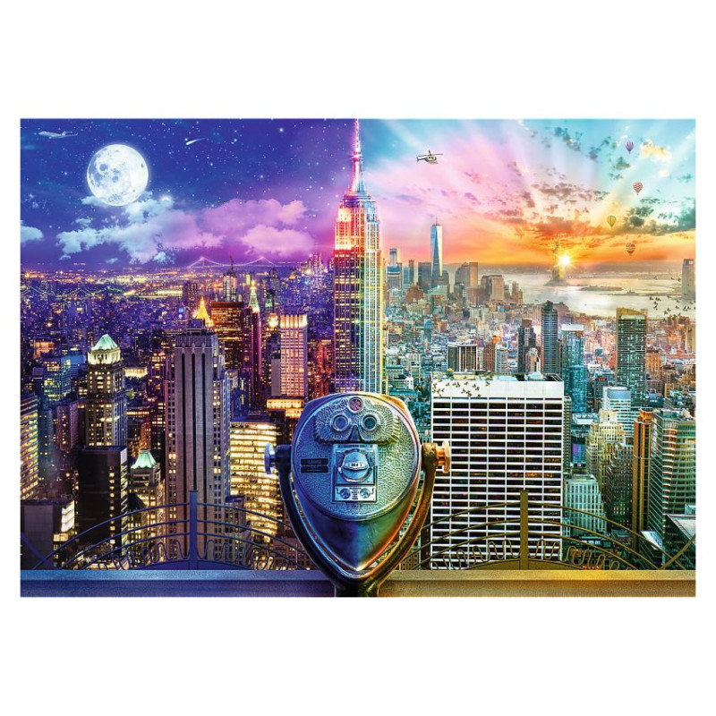 Trefl Pužļu komplekts Amerikas tūre, 2x500 gab.