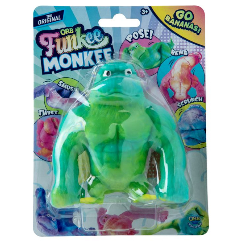 ORB Antistresa rotaļlieta Funkee Animalz pērtiķis