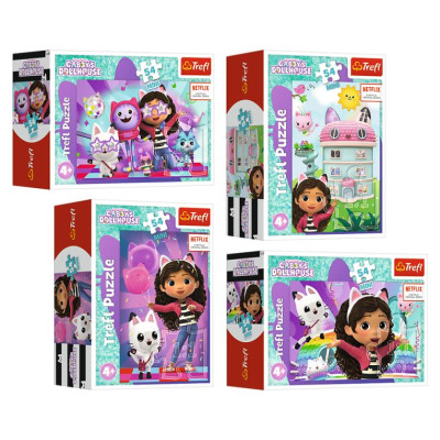 Trefl GABBY&acute;S DOLLHOUSE Puzle mini, 54 gab.