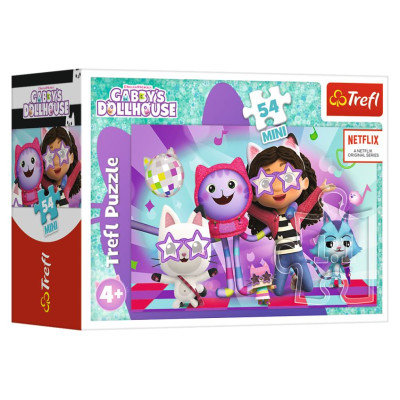 Trefl GABBY&acute;S DOLLHOUSE Puzle mini, 54 gab.
