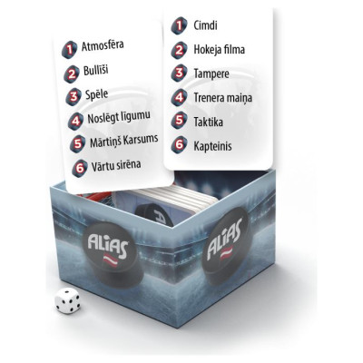 Tactic Galda spēle "Alias: Hokeja" (Latvie&scaron;u val.)