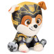 Paw Patrol Mighty Pups Movie plīša rotaļlieta Rubble, 15 cm