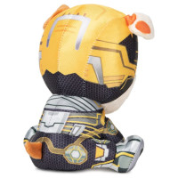 Paw Patrol Mighty Pups Movie plīša rotaļlieta Rubble, 15 cm