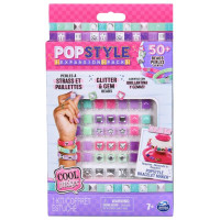 Cool Uzpildes komplekts ar PopStyle spīdumiņiem un akmentiņiem
