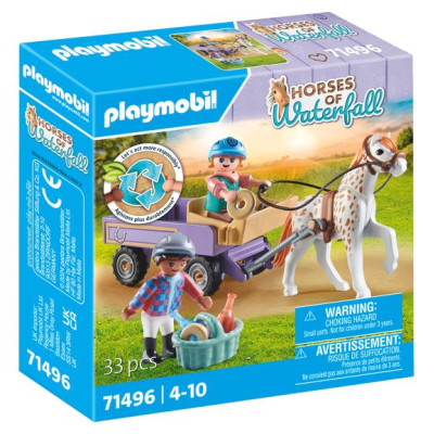 Playmobil HORSES OF WATERFALL Poniju rati&nbsp;71496