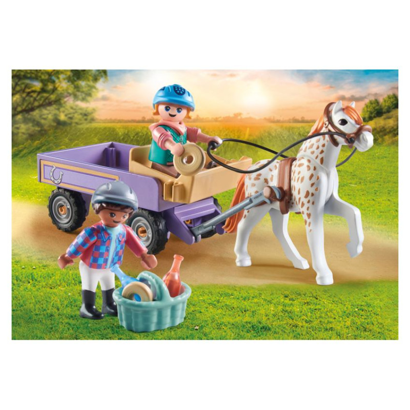 Playmobil HORSES OF WATERFALL Poniju rati&nbsp;71496
