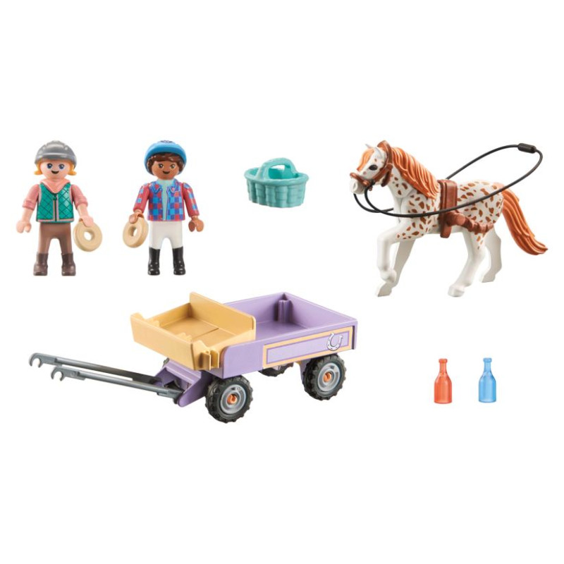 Playmobil HORSES OF WATERFALL Poniju rati&nbsp;71496