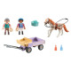 Playmobil HORSES OF WATERFALL Poniju rati 71496