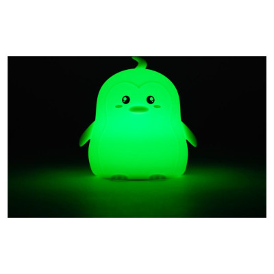 BO. Krāsaina nakts lampa Pingvīns