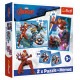 Trefl AVENGERS Puzles komplekts 30 gab + 48 gab + 24 memo