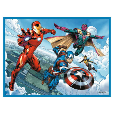 Trefl AVENGERS Puzles komplekts 30 gab + 48 gab + 24 memo