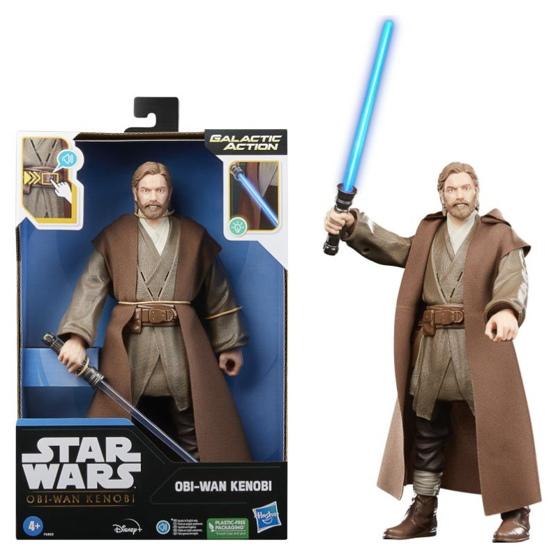 Star Wars Interaktīvā Figūriņa Galactic Obi-Wan Kenobi, 30 cm
