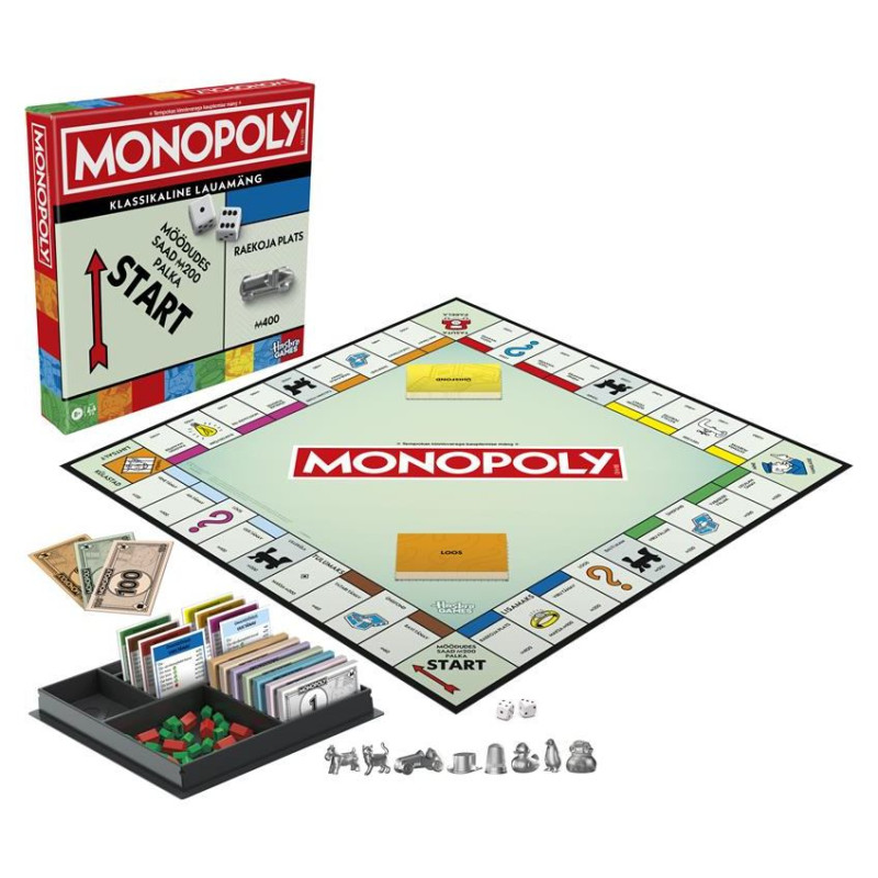 Monopoly Настольная игра Классическая Монополия (на эстонском яз.)