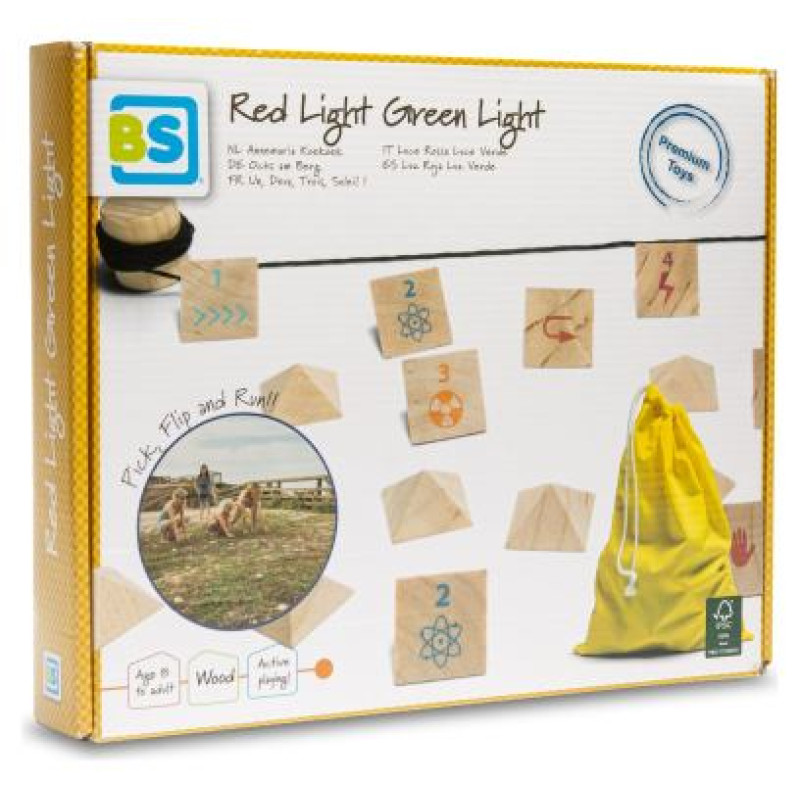 Bs Toys Spēle "Sarkana gaisma, zaļa gaisma"