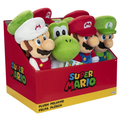 Jakks SUPER MARIO Plī&scaron;a rotaļlieta , 22 cm