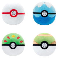 Pokemon W2 plīša rotaļlieta Poké Ball, 12 cm