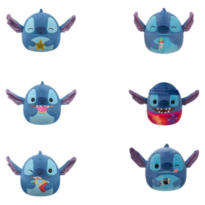 Squishmallows DISNEY STITCH Plī&scaron;a rotaļlieta, 25 cm