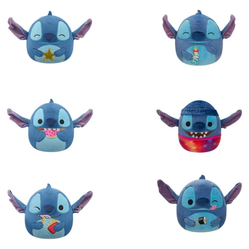 Squishmallows DISNEY STITCH Plī&scaron;a rotaļlieta, 25 cm