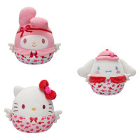 Squishmallows HELLO KITTY Plīša rotaļlieta, Valentīndienas sērija, 20 cm