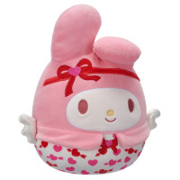 Squishmallows HELLO KITTY Plīša rotaļlieta, Valentīndienas sērija, 20 cm