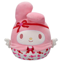 Squishmallows HELLO KITTY Plīša rotaļlieta, Valentīndienas sērija, 20 cm