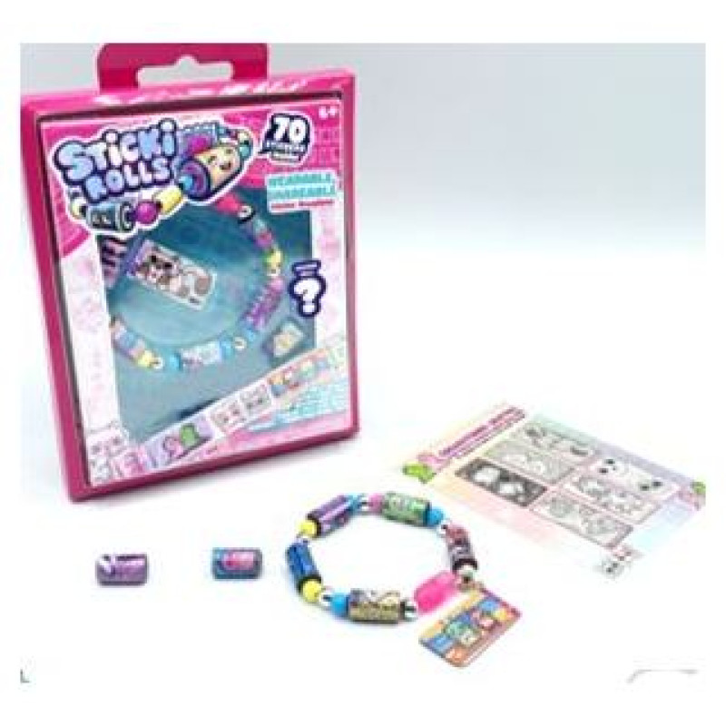 Sticki Rolls Rokassprādze ar aksesuāriem un uzlīmēm