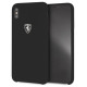 Ferrari Hardcase FEOSIHCI65BK iPhone Xs Max black/black Silicone Off track