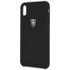 Ferrari Hardcase FEOSIHCI65BK iPhone Xs Max black/black Silicone Off track