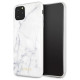 Guess GUHCN65HYMAWH iPhone 11 Pro Max white/white Marble