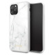 Guess GUHCN58HYMAWH iPhone 11 Pro biały/white Marble