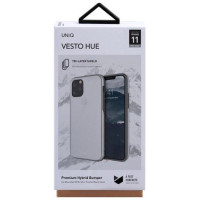 Uniq Vesto Hue case for iPhone 11 Pro Max - transparent and silver