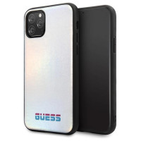 Guess GUHCN58BLD iPhone 11 Pro silver/silver hard case Iridescent