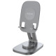Dudao desk telescopic stand foldable stand for phone tablet gray (F5XS)