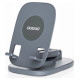 Dudao desk telescopic stand foldable stand for phone tablet gray (F5XS)