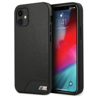 BMW Etui BMW BMHCP12SMHOLBK iPhone 12 mini 5,4" czarny/black hardcase M Collection Smooth PU