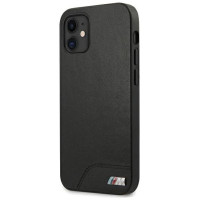 BMW Etui BMW BMHCP12SMHOLBK iPhone 12 mini 5,4" czarny/black hardcase M Collection Smooth PU