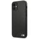 BMW Etui BMW BMHCP12SMHOLBK iPhone 12 mini 5,4" czarny/black hardcase M Collection Smooth PU