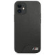 BMW Etui BMW BMHCP12SMHOLBK iPhone 12 mini 5,4" czarny/black hardcase M Collection Smooth PU