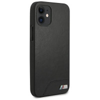 BMW Etui BMW BMHCP12SMHOLBK iPhone 12 mini 5,4" czarny/black hardcase M Collection Smooth PU