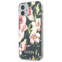 Guess GUHCP12SIMLFL03 iPhone 12 mini 5.4" navy/navy N°3 Flower Collection