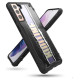 Ringke Fusion X Design durable PC Case with TPU Bumper for Samsung Galaxy S21+ 5G (S21 Plus 5G) black (Routine) (XDSG0054)