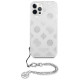 Guess GUHCP12LKSPESI iPhone 12 Pro Max 6.7" silver/silver hardcase Peony Chain Collection