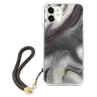 Guess GUHCP12SKSMAGR iPhone 12 mini 5.4" grey/grey hardcase Marble Collection