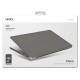 Uniq Claro case for MacBook Pro 16'' (2021) - transparent-gray