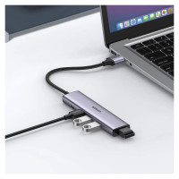 Ugreen USB HUB splitter - 4x USB 3.0 gray (CM473 20805)