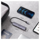 Ugreen USB HUB splitter - 4x USB 3.0 gray (CM473 20805)
