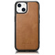 Icarer Leather Oil Wax case covered with natural leather for iPhone 14 brown (WMI14220717-TN)