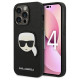 Karl Lagerfeld KLHCP14LSAPKHK iPhone 14 Pro 6,1" czarny/black hardcase Saffiano Karl`s Head Patch