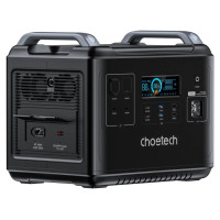 Choetech portable power station LiFePO4 1997Wh 2000W power bank black (BS006 Super Mini)