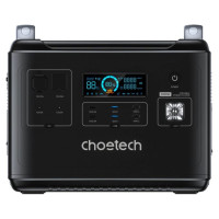 Choetech portable power station LiFePO4 1997Wh 2000W power bank black (BS006 Super Mini)